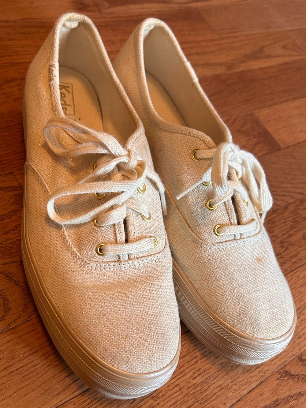 Keds Triple Shimmer Platform Sneaker SZ 9.5 - Picture 5 of 9